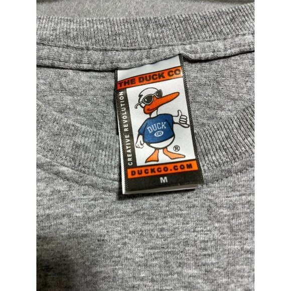 Size Matters Shirt Adult Medium Gray T-Shirt Tee Grey Short Sleeve Houston Texas - Picture 2 of 5